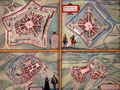 Mapas de Philippeville, Mariembourg, Chimay e Walcourt, de 