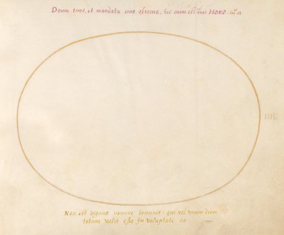 Placa 3: Oval Vazio de Joris Hoefnagel