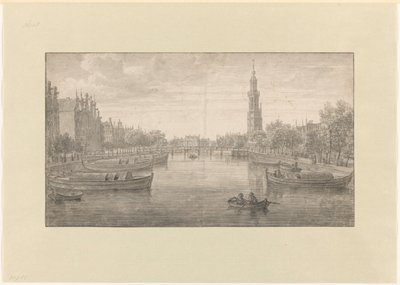 Vista do Binnenkant em direcção ao Oude Schans de Joris van der Haagen