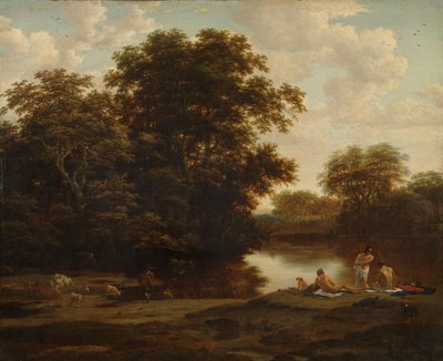 Paisagem com banhistas de Joris van der Haagen