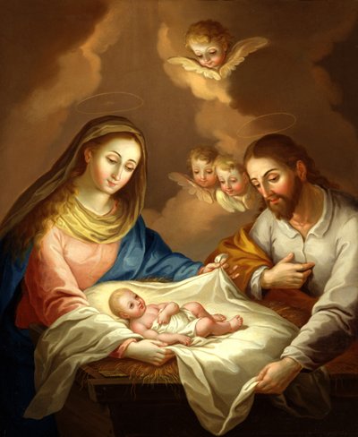 A Natividade, c. 1799. de José Campeche