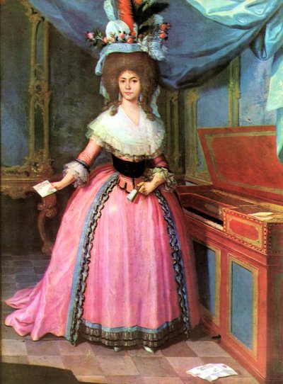 Espanhol: Doña Maria Dolores Martinez de Carvajal de José Campeche