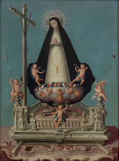 Virgem da Solidão, do Convento dos Mínimos de la Victoria de José Campeche