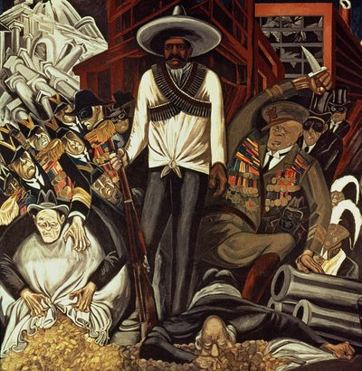 Hispano-América, de The Epic of American Civilization de José Clemente Orozco