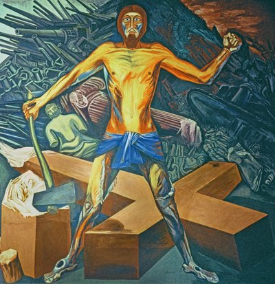 A Migração Moderna do Espírito, de A Época da Civilização Americana de José Clemente Orozco