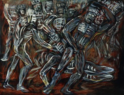 Os Deuses Brancos; Los Teules de José Clemente Orozco