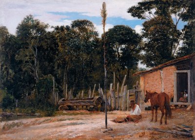 Apertar a sela de José Ferraz de Almeida Júnior