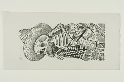 Calavera de Francisco Madero, da Calavera Maderista de José Guadalupe Posada