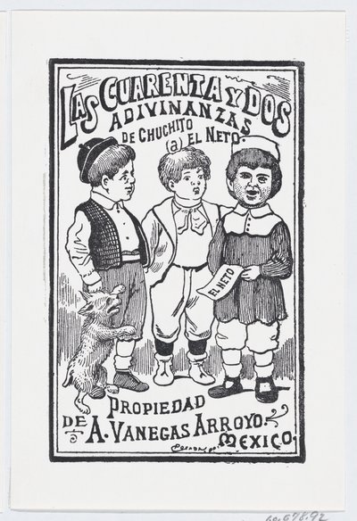 Quarenta e duas suposições, ca. 1900-1910., c. 1900-1910. de José Guadalupe Posada