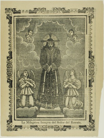 A imagem milagrosa do nosso Salvador (A imagem milagrosa do nosso Salvador) de José Guadalupe Posada