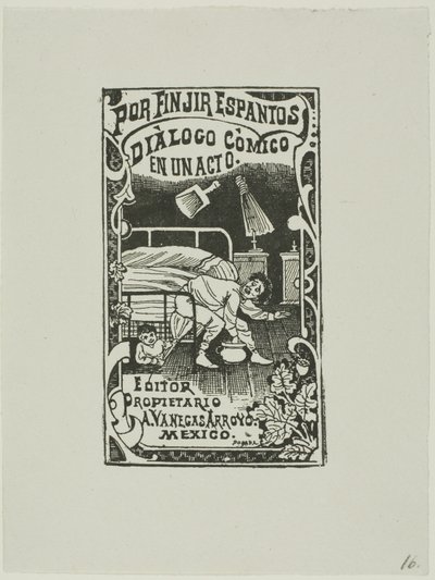Fingindo ser fantasmas de José Guadalupe Posada