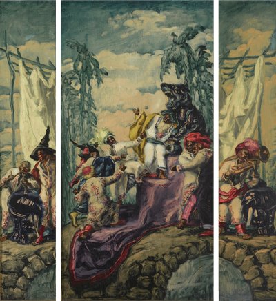 Verão - Tríptico da África, 1917-1918 de José María Sert