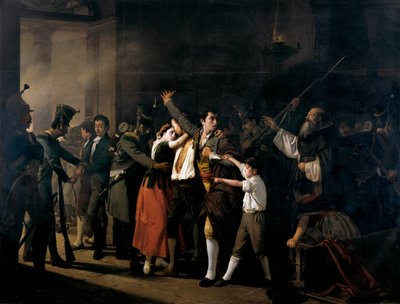 Tiroteio dos patriotas espanhóis em Buen Suceso (ao amanhecer de 3 de Maio de 1808) de José Marcelo Contreras y Muñoz