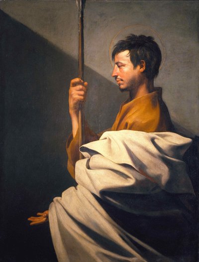 São Tomé Apóstolo, c. 1612. de José Ribera de