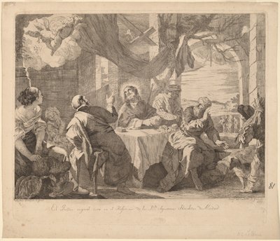 A Ceia em Emaús de José del Castillo, after Mateo Cerezo the younger
