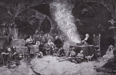 As bruxas "sábado de Jose Benlliure y Gil