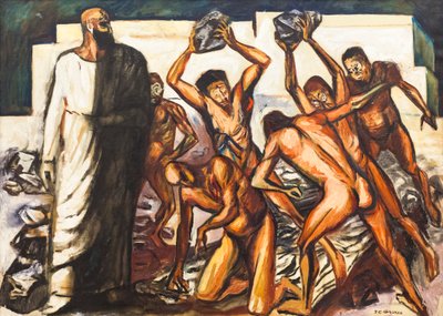 O Martírio de Santo Estêvão de José Clemente Orozco