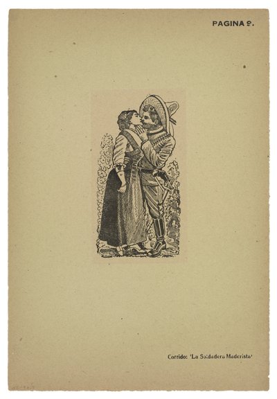A Maderista e seu amado beijo de despedida de José Guadalupe Posada