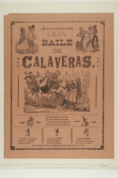 Großer Ball der Calaveras de José Guadalupe Posada