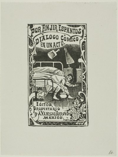 Fingindo ser fantasmas de José Guadalupe Posada