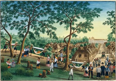 Manila e seus arredores: excursão à festa antipolo de Jose Honorato Lozano