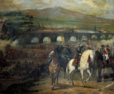 Batalha de Alcolea perto de Córdoba, 20 de Setembro de 1868 de Jose Maria Rodriguez de Losada