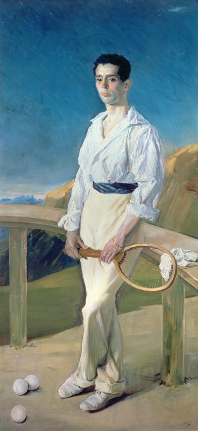 O tenista (óleo) de Jose Villegas Cordero