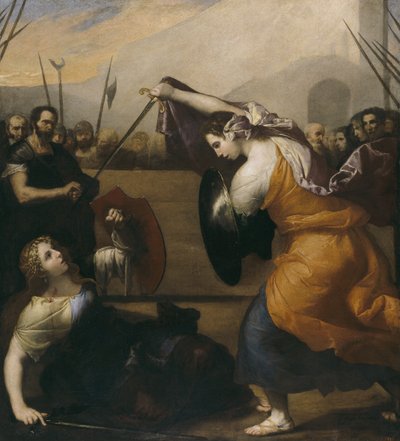 Duell der Frauen von Jusepe de Ribera