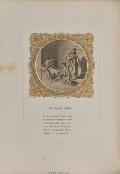 O anel de Polícrates de Josef Albert