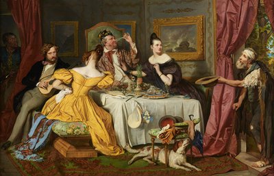 O rico glutão de Josef Danhauser