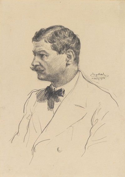 Autorretrato, 1916. de Josef Engelhart