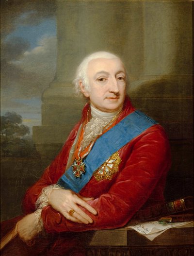 Polaco: Retrato de Stanisław Małachowski de Josef Grassi