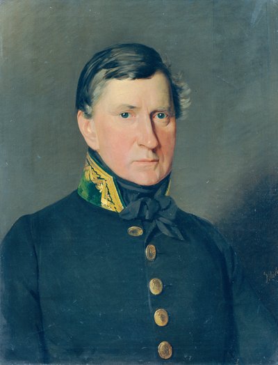 Retrato de um homem de Josef Huttary