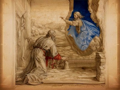 A1_Génesis_24-Abrão deixa Harã de Josef Johann Michel