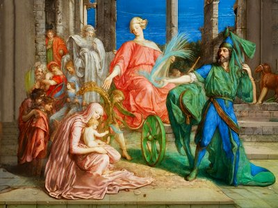 A1_Génesis_41-José promovido no Egipto de Josef Johann Michel