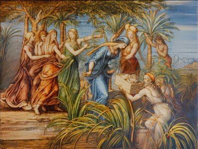 A2_Exodus_02_Moses é encontrado de Josef Johann Michel