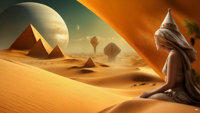 Dreamcore_Dessert-World_04 de Josef Johann Michel