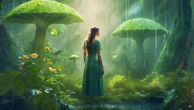 Dreamcore_Rainforst-World_02 de Josef Johann Michel