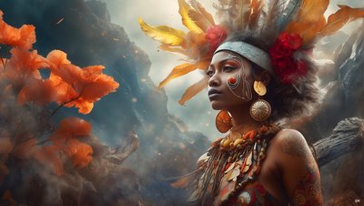 Dreamcore_dreamlike_scene-Aborigines_02 de Josef Johann Michel