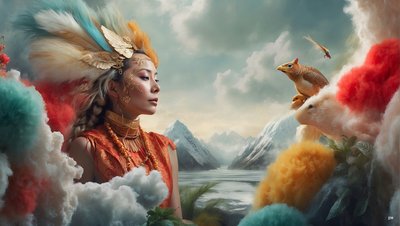 Dreamcore_dreamlike_scene-inuit_02 de Josef Johann Michel