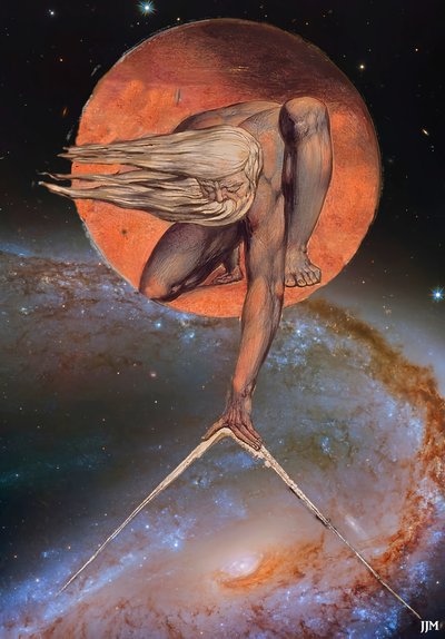 JJM-recreate: Blake-W_The Ancient of Days+JWST de Josef Johann Michel
