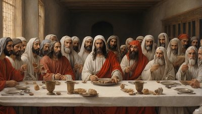 Jesus_a última ceia_01 de Josef Johann Michel