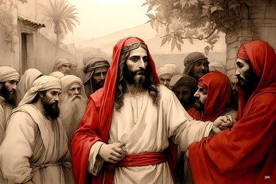 Jesus_traído por Judas_02 de Josef Johann Michel