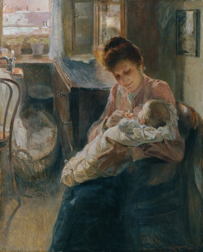Jovem mãe de Josef Jungwirth