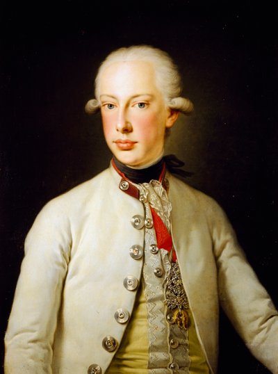 Retrato de Carlos de Áustria-Teschen (Florença de Josef Kreutzinger