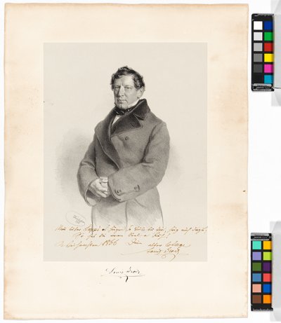 Alois (Louis) Grois (1809-1874), cantor, ator de Josef Kriehuber