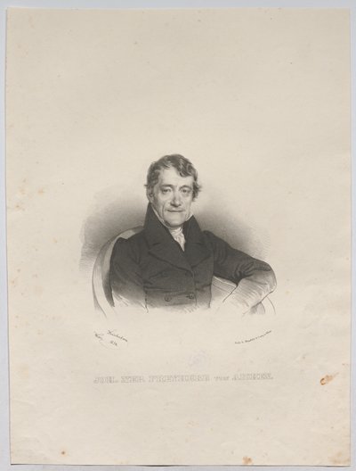 Joh. Nep. Barão de Aichen de Josef Kriehuber