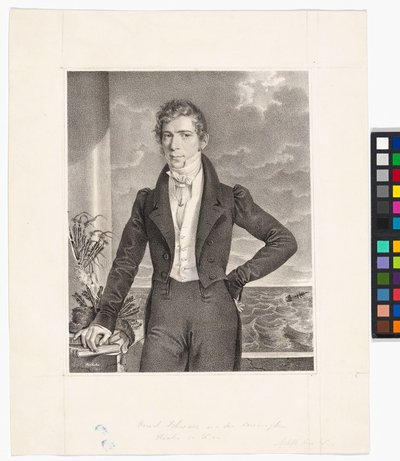 Johann Georg Schwarz (1800-1867, comerciante de peles) de Josef Kriehuber