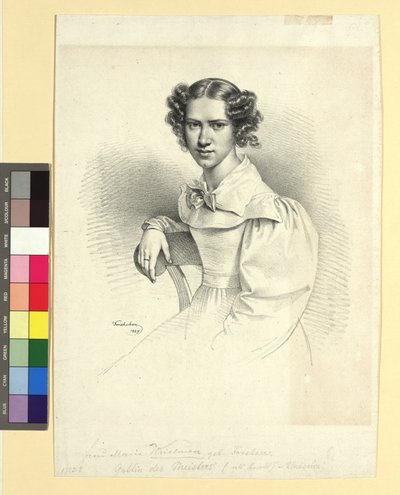 Maria Anna Kriehuber, nascida Forstner (ou Eigner) de Josef Kriehuber