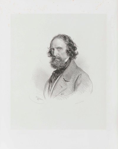 Autorretrato, 1860. de Josef Kriehuber